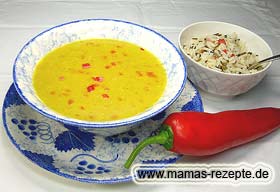 Curry - Paprika - Suppe