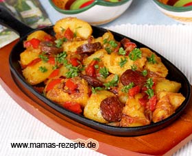 Spanische Kartoffelpfanne