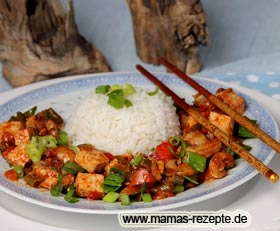 Bild von Szechuan Gemüse-Tofu Pfanne